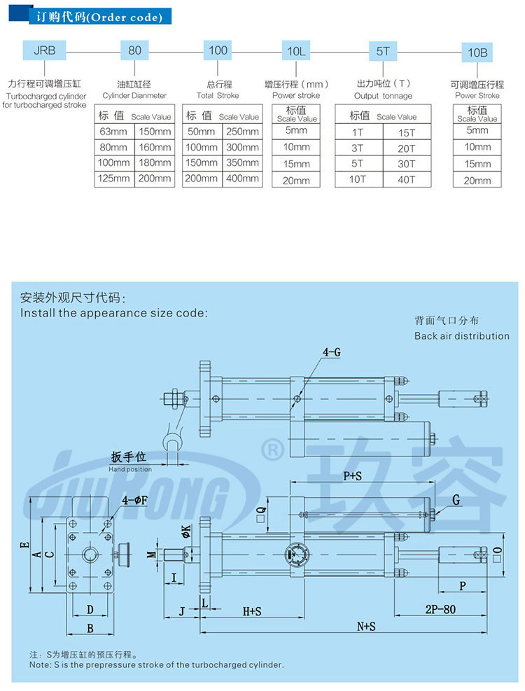 力行程可调91视频APP下载污缸订购尺寸代码